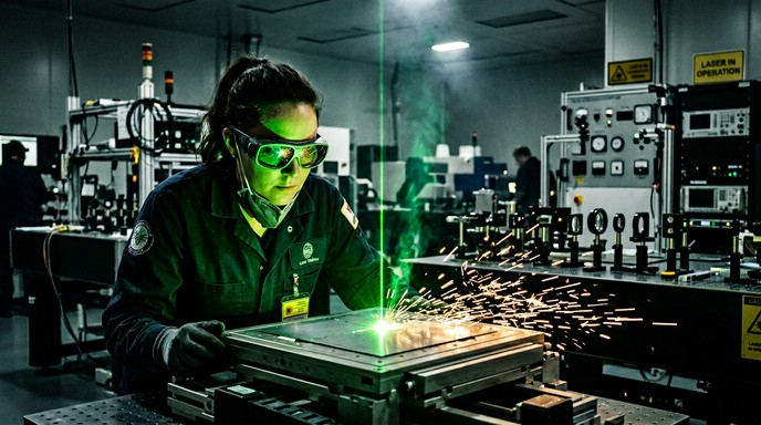 Free Laser Precision Work Image - Laser, Technician, Industrial ...