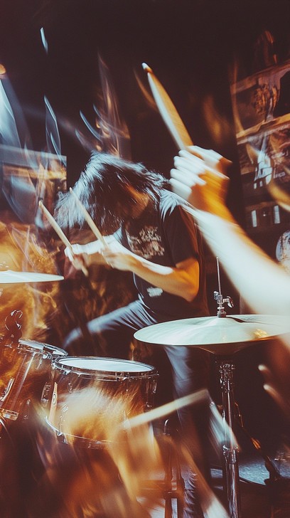 Free Drummer in Action Image - Music, Drummer, Concert | Download at ...