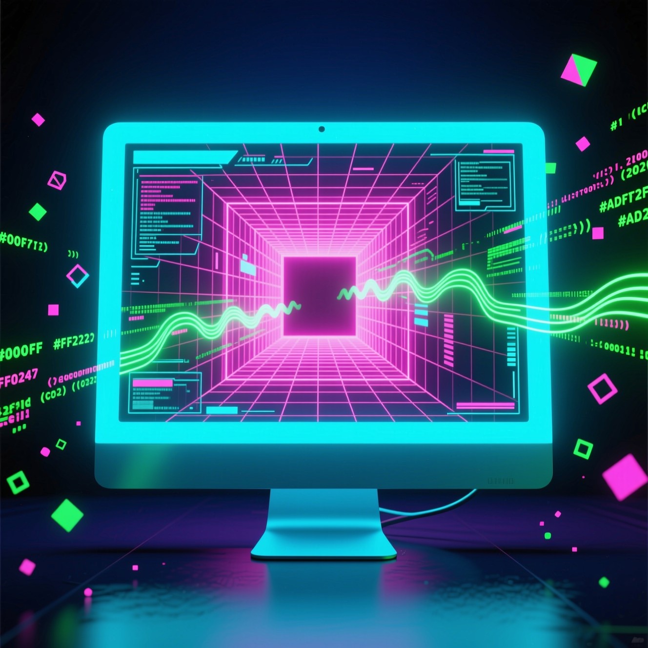Computer Prtals Free Digital Portal Gateway Image - Cyberpunk, Portal, Neon | Download ...