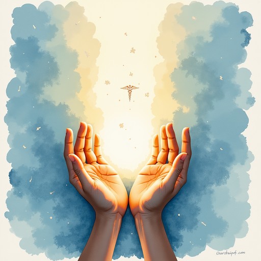 Free Hands Hold Light Image - Hands, Watercolor, Hope | Download at ...