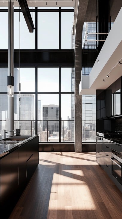 Luxury Studio/1 BA High-Rise-Spectacular Views & Sky Lounge Access ... - High Rise Modern Loft With Spectacular Downtown Views