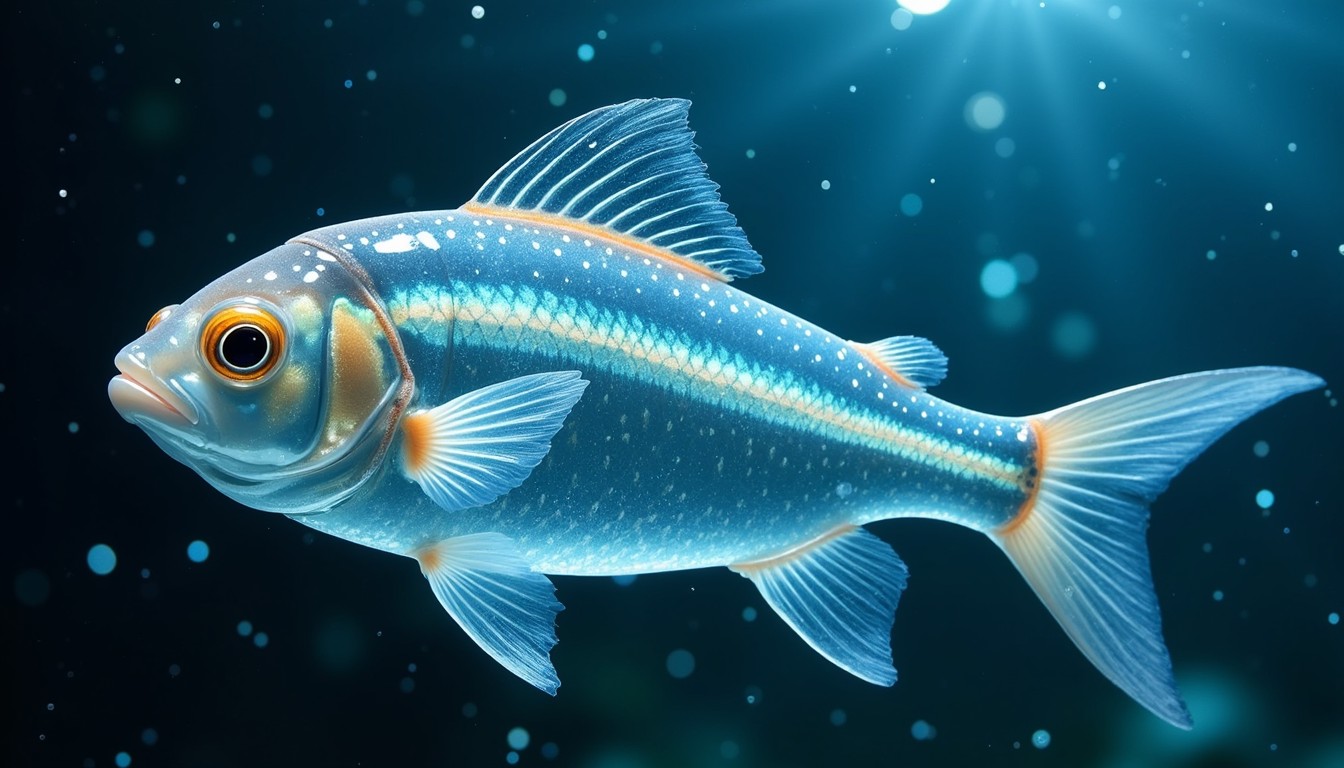Free Luminous Transparent Fish Image - Transparent, Fish, Aquatic ...