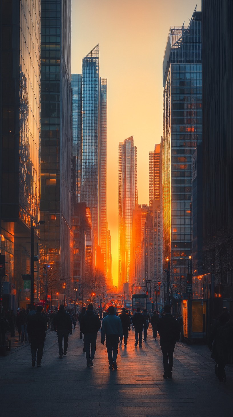 Free Sunset Urban Commute Image - Sunset, City, Urban | Download at ...