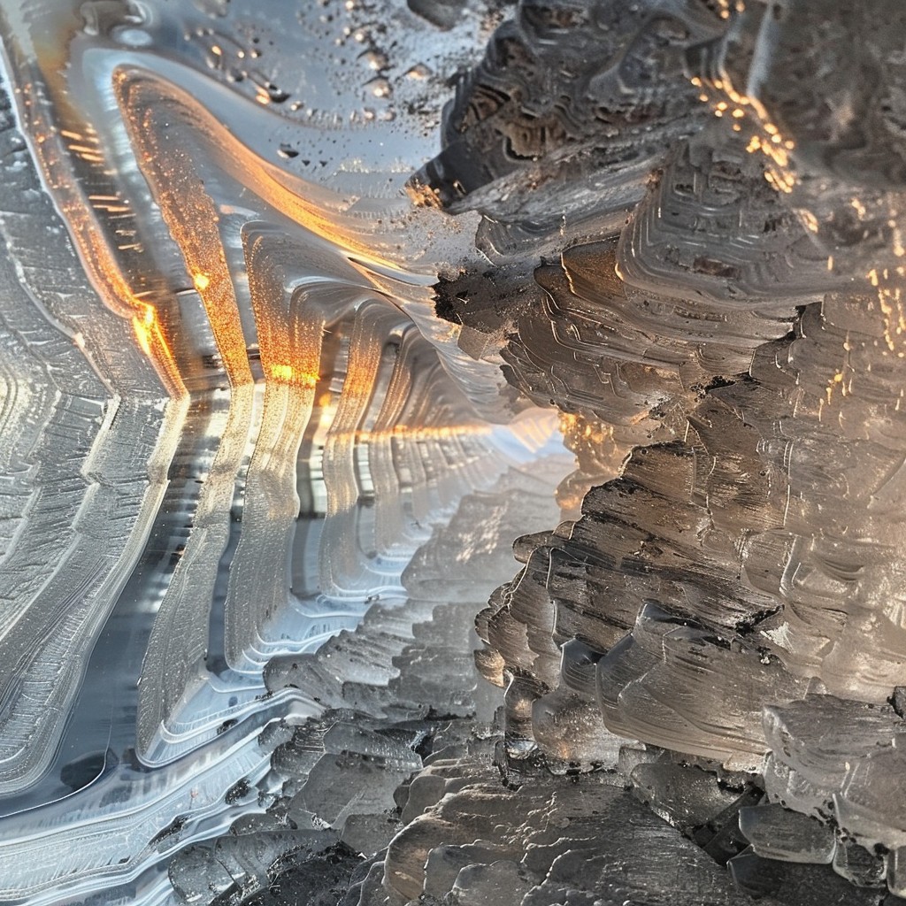 Iced Reflection Free Icy Sunset Reflection Image - Ice, Sunset, Reflection | Download ...