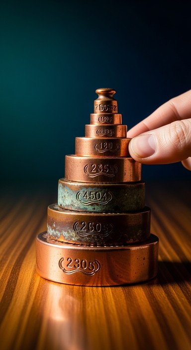 Free Stacked Copper Weights Photo - Copper, Weights, Measurement ...