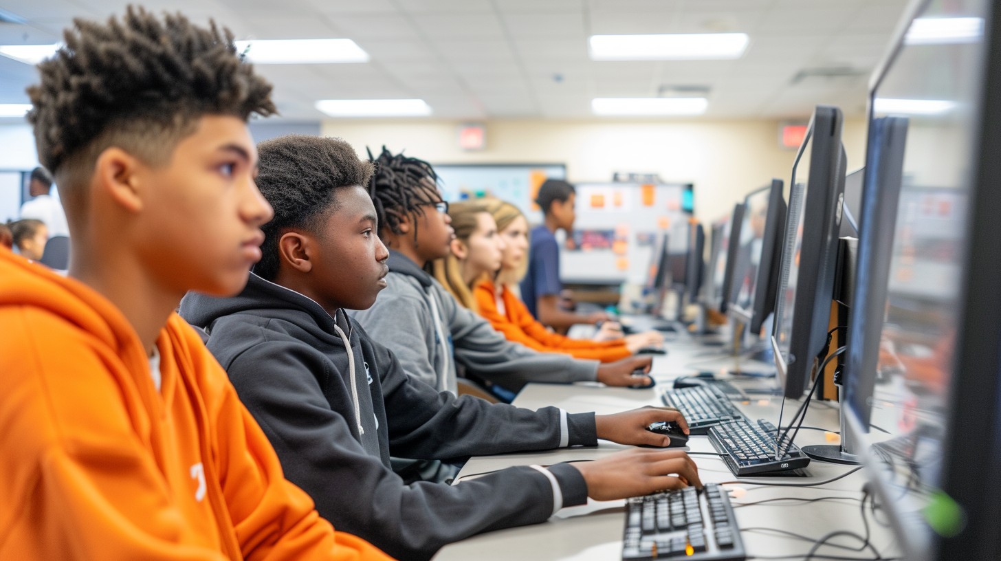 Uding Computer Free Students Using Computers Image - Students, Computers, Classroom ...