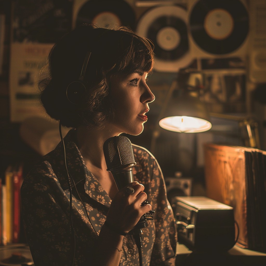 Free Vintage Singer Performing Image - Vintage, Singer, Microphone ...
