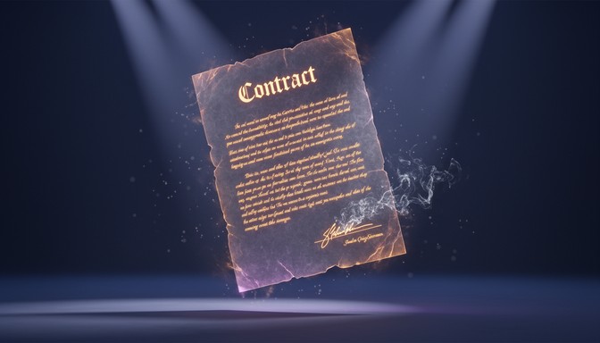 Free Contracts Among Stars Image - Contracts, Stars, Documents ...