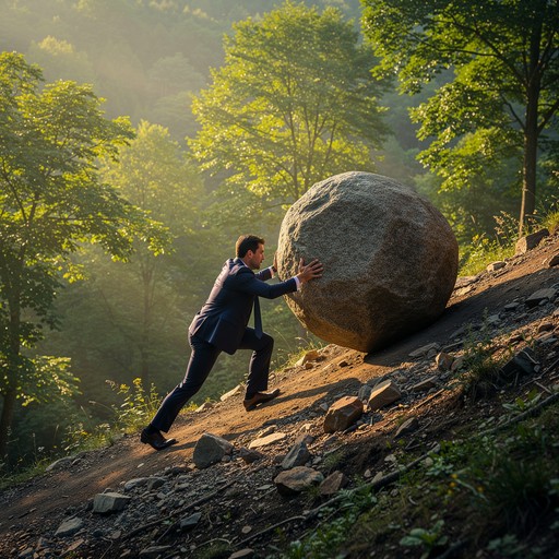 Free Overcoming Business Challenges Image - Businessman, Boulder ...