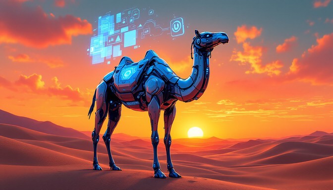 Digital Camel Free Digital Desert Guardian Photo - Camel, Digital, Robotic | Download ...