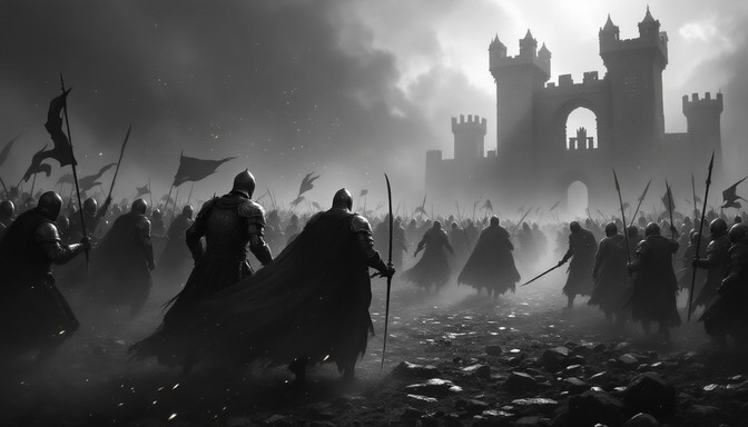 Free Epic Medieval Battle Image - Battle, Medieval, Castle | Download ...