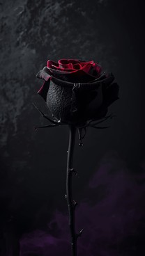 深紅の闇の花の画像をダウンロード - ゴシック, 暗い, 黒 | StockCake