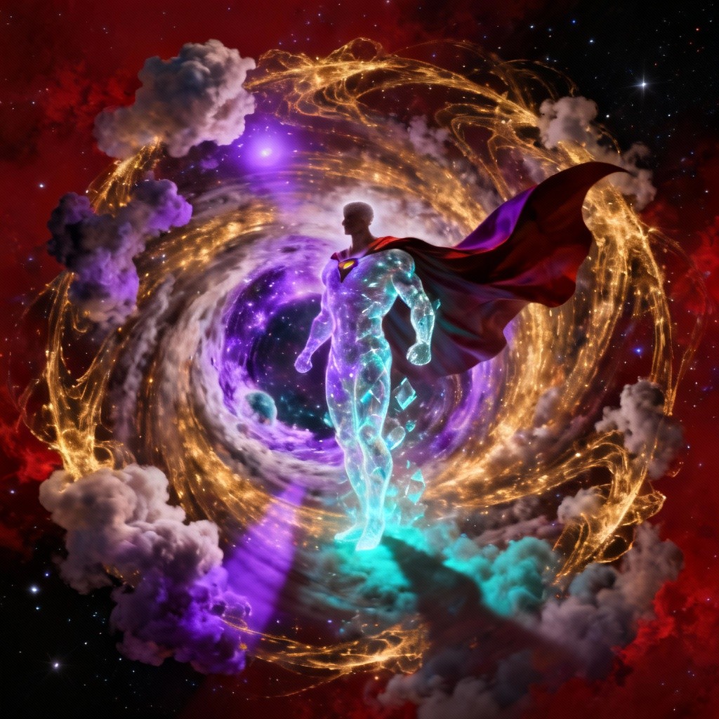Free Cosmic Hero Transformation Image - Superhero, Cosmic ...