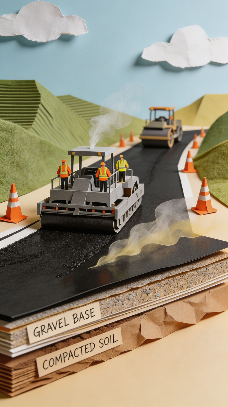 Free Road Construction Craft Image - Construction, Paving, Asphalt ...
