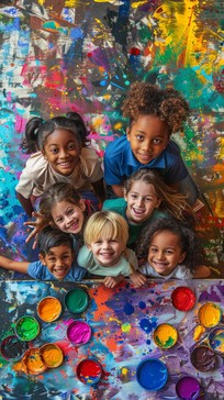 Free Colorful Art Fun Image - Children, Painting, Colorful | Download ...