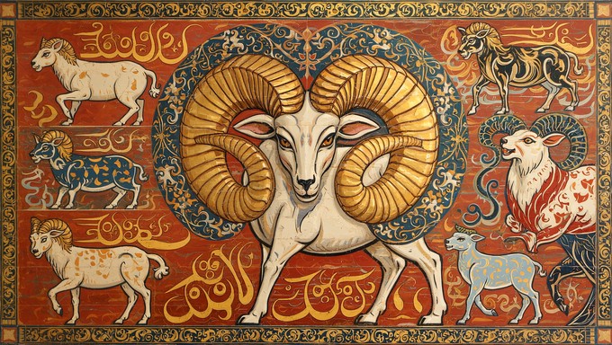 Free Ancient Ram Symbology Image - Ram, Horns, Frieze | Download at ...