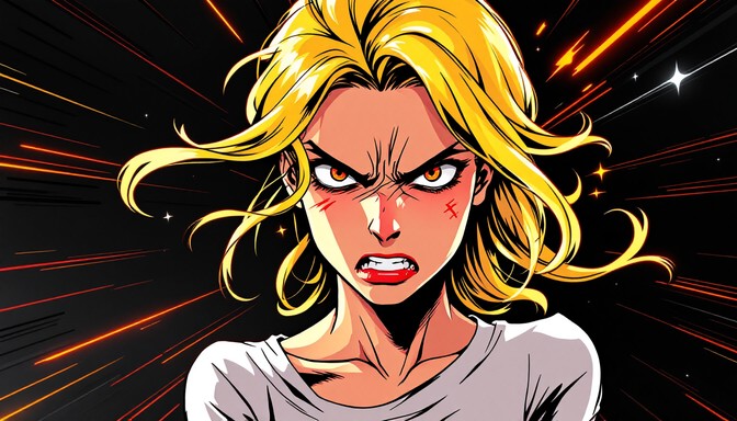 Free Angry Blonde Woman Image - Anime, Manga, Illustration | Download ...