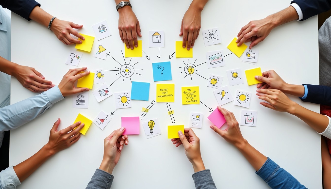 Collaborative Exchange Free Collaborative idea exchange Image - Brainstorming, Collaboration ...