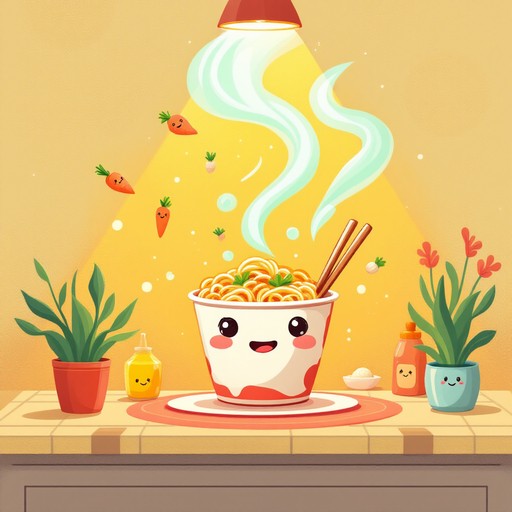 Free Happy Noodle Magic Image - Noodles, Ramen, Kawaii | Download at ...