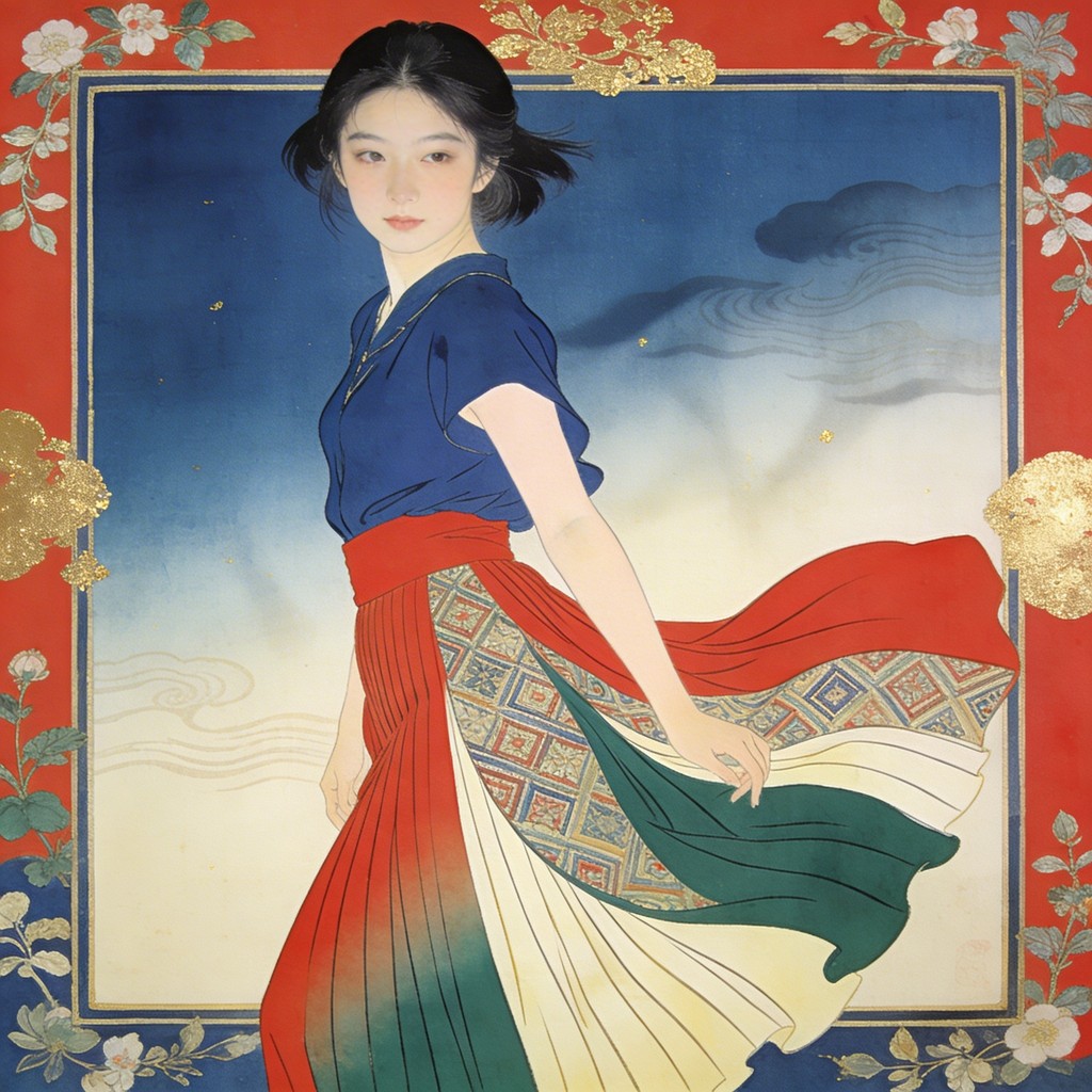 Learning Japanese Portrait Free Traditional Japanese Portrait Image - Ukiyo-e, Portrait, Woman ...