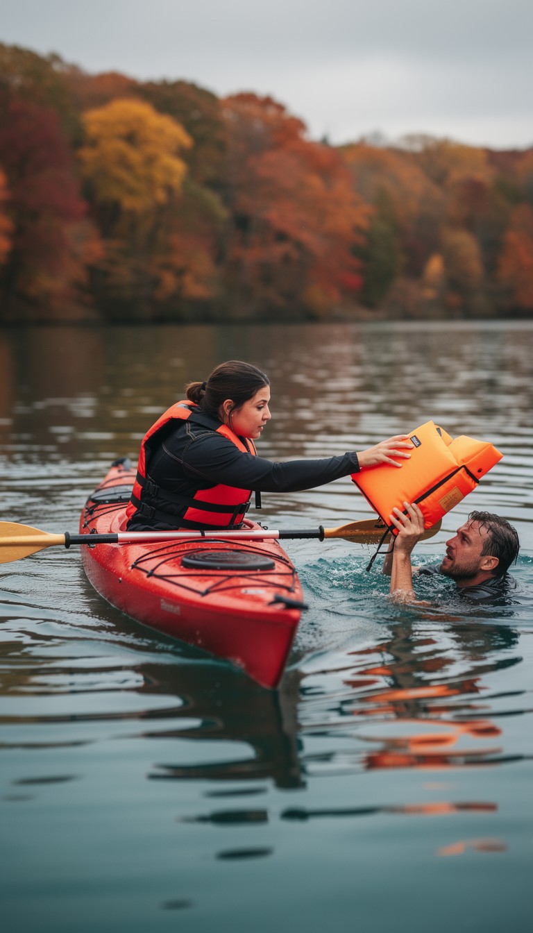 Free Autumn Water Rescue Image - Rescue, Kayak, Autumn | Download at ...