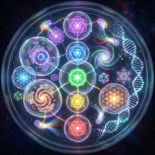 Free Cosmic Chakra Microscopy Image - Chakra, Sacred, Geometry ...
