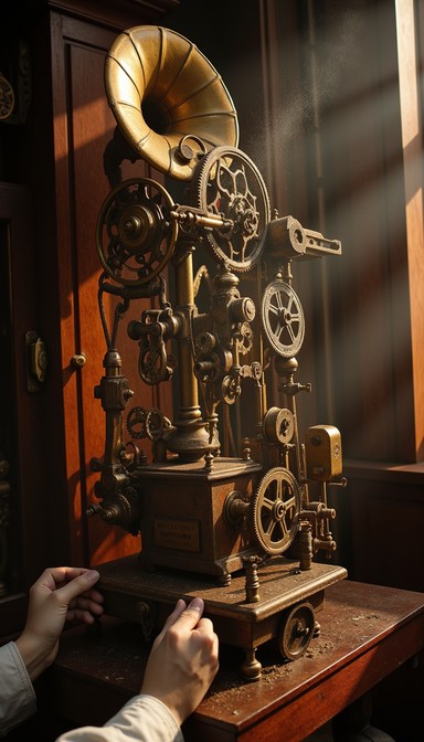 Free Mechanical Music Maker Image - Mechanical, Brass, Vintage ...