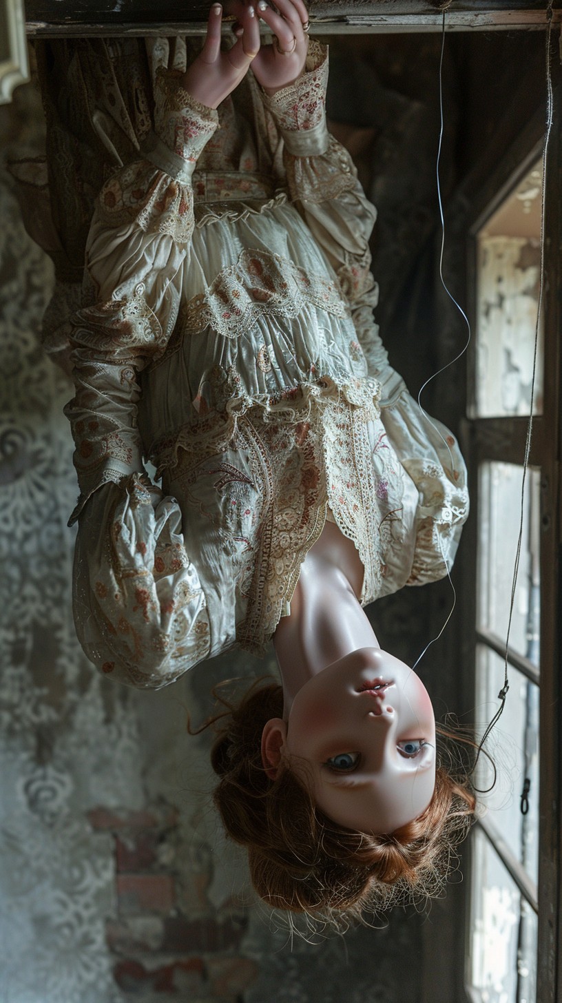 Free Upside-down Vintage Doll Image - Vintage, Doll, Eerie | Download ...