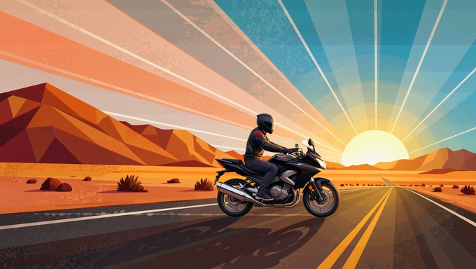 Free Freedom Road Ahead Photo - Motorcycle, Rider, Highway | Download ...