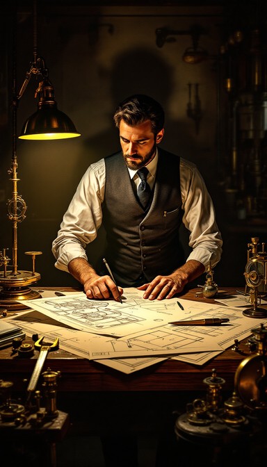 Free Engineer Studies Blueprints Image - Engineer, Vintage, Industrial ...