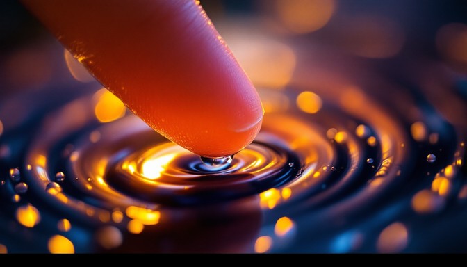 Touch Ripple Video Stock Free Touch Creates Ripples Image - Touch, Macro, Ripple | Download at ...