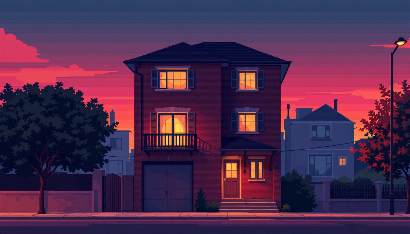Free Pixel Perfect Home Image - Pixel, Townhouse, Sunset | Download at ...