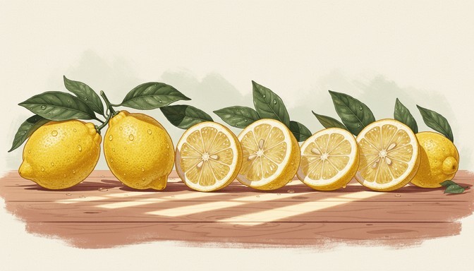 Free Fresh Lemon Journey Image - Lemons, Citrus, Illustration ...