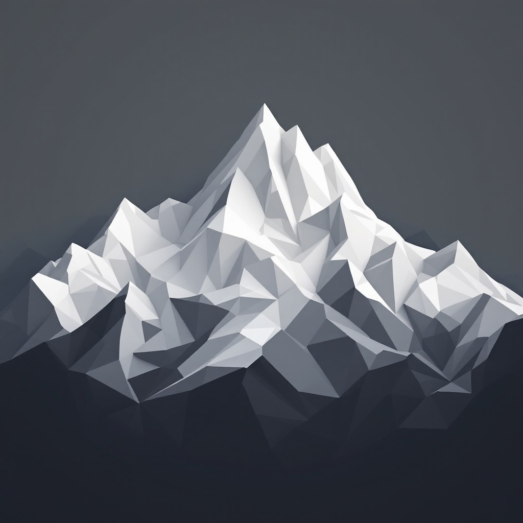Free Geometric Mountain Range Image - Geometric, Mountain, Minimal ...