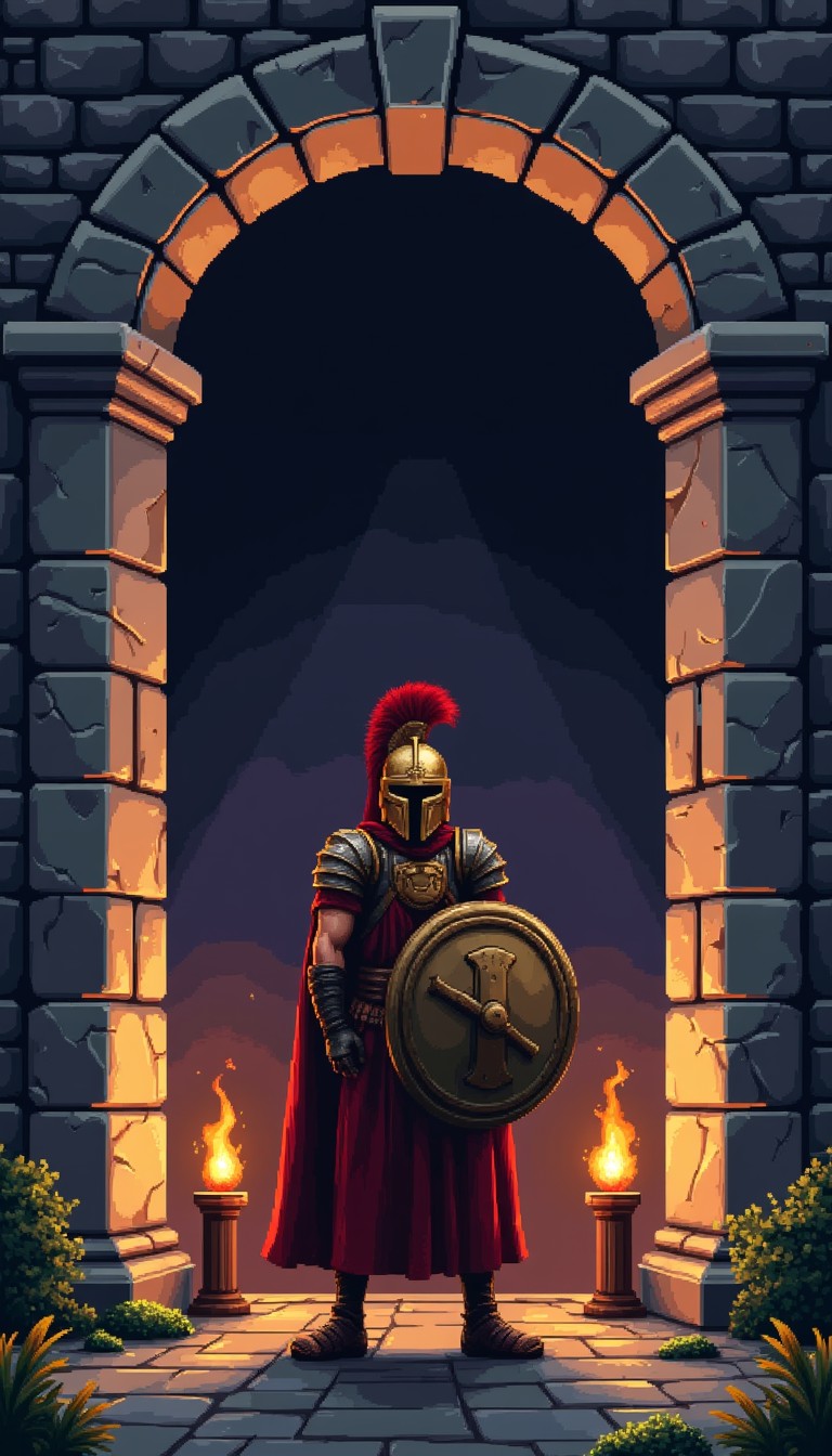 Sentiant Stands Free Ancient Sentinel Stands Image - Warrior, Sentinel, Guardian ...