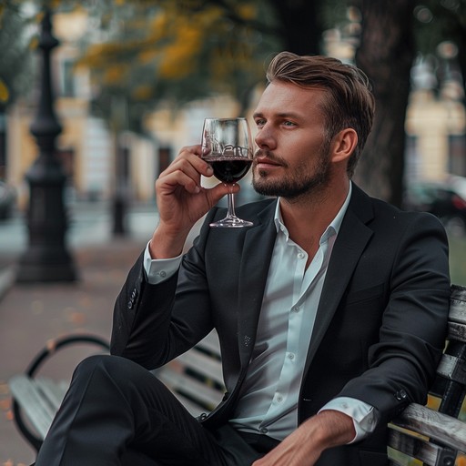 Free Elegant Evening Sip Image - Man, Wine, Evening | Download at StockCake