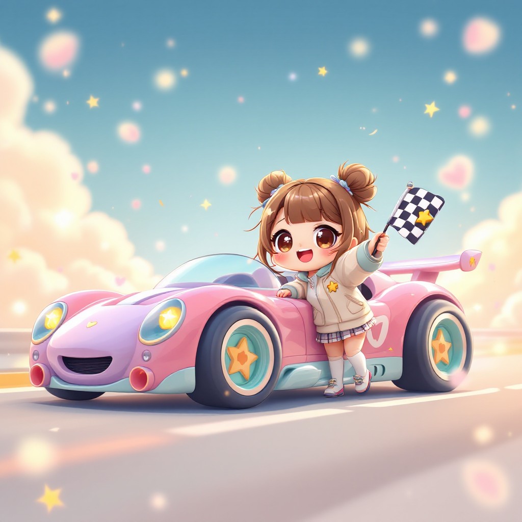 Free Kawaii Racing Dreams Image - Anime, Chibi, Kawaii | Download at ...
