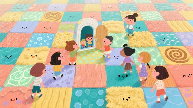 Free Magical Tile Adventure Photo - Whimsical, Children, Colorful ...