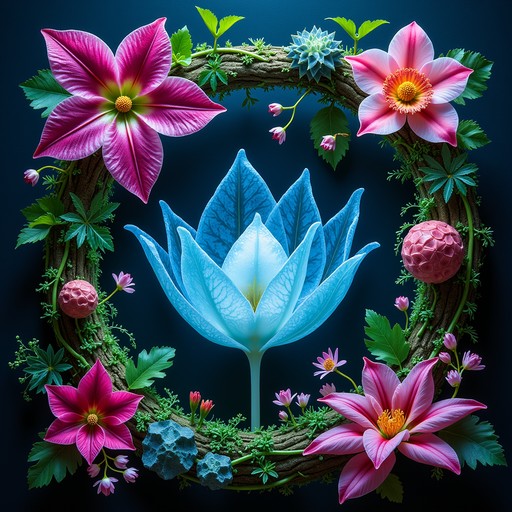 Free Luminous Botanical Fantasy Image | Download at StockCake