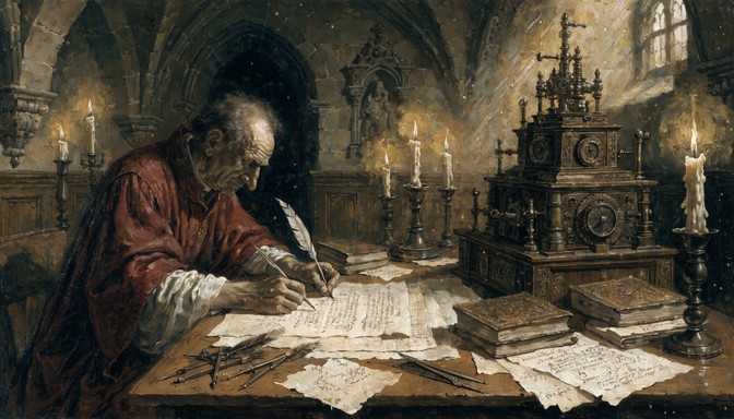 Scientists Workspace Renaissance Free Classical Artist Workspace Image - Renaissance, Pencil, Parchment ...