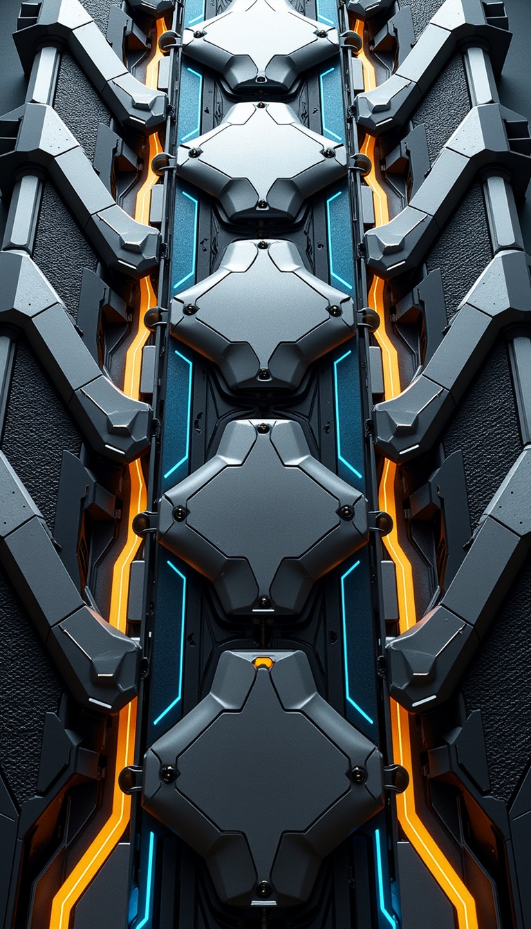 Free Futuristic Tech Array Image - Futuristic, Metallic, Technology ...