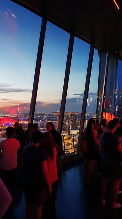 Free Sunset Viewing Platform Image - Sunset, Skyscraper, Cityscape ...