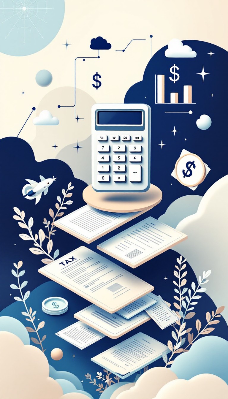 Download Modern Financial Calculator Image - Calculator, Finance, Taxes ...