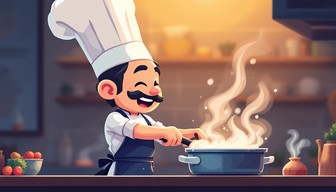 Free Cheerful Cooking Chef Image - Chef, Cooking, Pixel | Download at ...