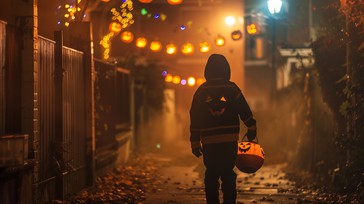 Free Halloween Night Walk Image - Halloween, Night, Fog | Download at ...
