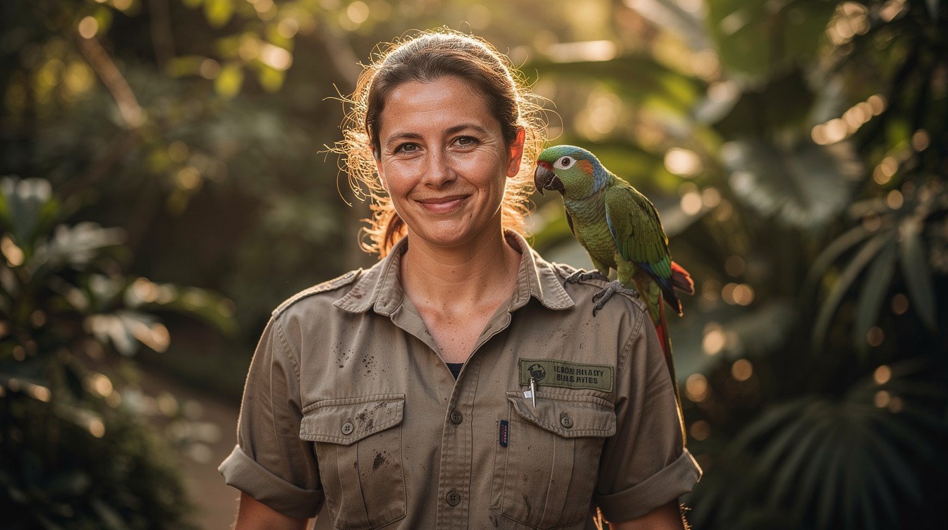 Free Caring Animal Guardian Image - Zookeeper, Woman, Portrait ...