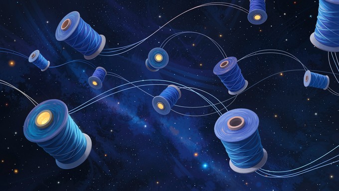 Thread Constellation Free Cosmic Thread Constellation Image - Cosmic, Threads, Spools ...