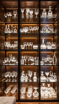 Free Crystalline Luxury Display Image - Crystal, Glassware, Cabinet ...