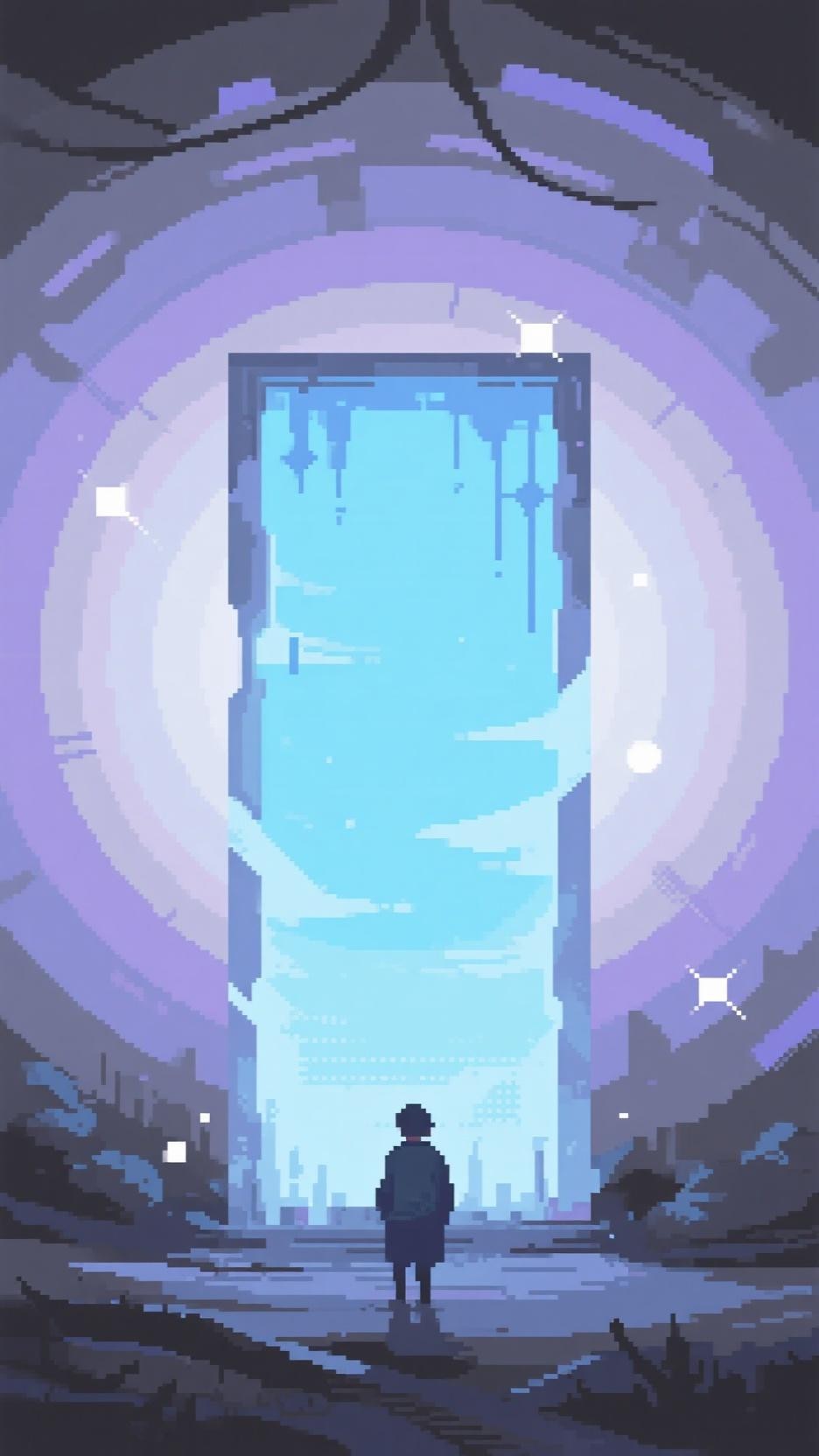 Free Mystical Pixel Portal Image - Portal, Pixel, Gateway | Download at ...