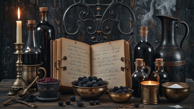 Free Dark Recipe Alchemy Image - Gothic, Cookbook, Antique | Download ...